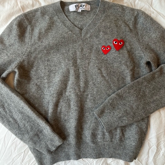 Comme des Garcons Sweaters - CDG Grey Sweater